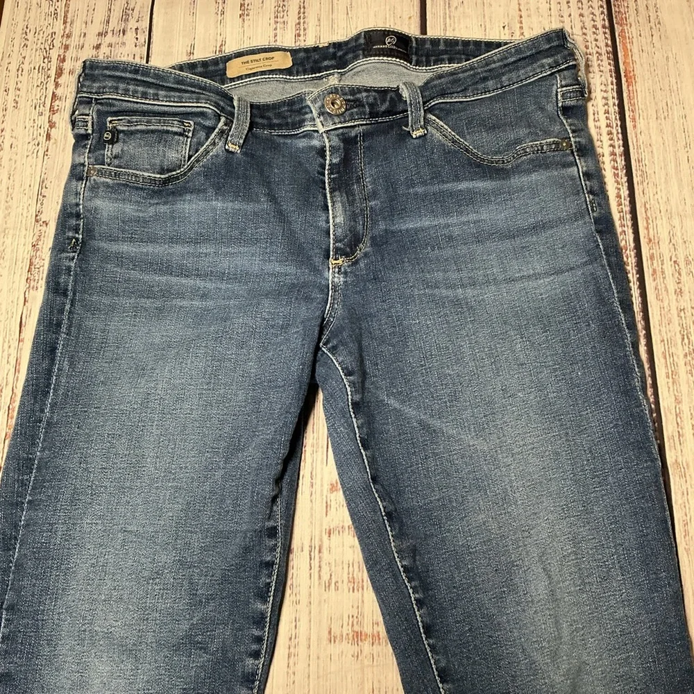 Adriano Goldschmied The Stilt Crop, Cigarette crop. Size 30